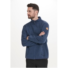 Whistler Fleece Jacket Sampton (breathable) denim blue mottled Men